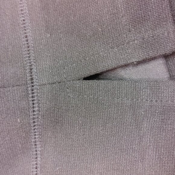 Black Knit Pencil Skirt, Size Medium - Picture 5 of 7